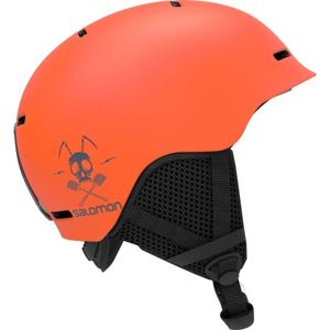 Salomon GROM Juniorská lyžařská helma, oranžová, velikost