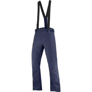 Salomon STANCE PANT M Pánské lyžařské kalhoty, tmavě modrá, veľkosť M