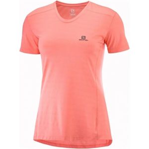 Salomon XA TEE W růžová M - Dámské běžecké tričko