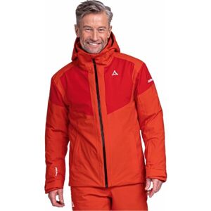 Schöffel KANZELWAND Pánská lyžařská bunda, oranžová, veľkosť 50