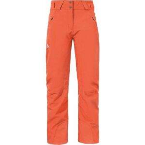 Schöffel WEISSACH W Dámské lyžařské kalhoty, oranžová, veľkosť 36