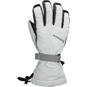 Scott ULTIMATE WARM WOMENS bílá M - Dámské lyžařské rukavice