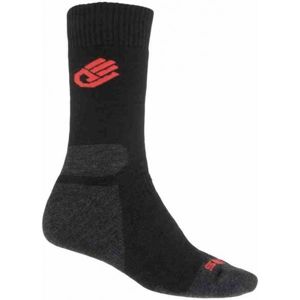 Sensor EXPEDITION MERINO Ponožky, černá, veľkosť 43-46