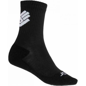 Sensor RACE MERINO Ponožky, černá, veľkosť 39-42