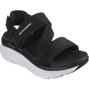 Skechers D'LUX WALKER - KIND MIND Dámské sandály, černá, velikost