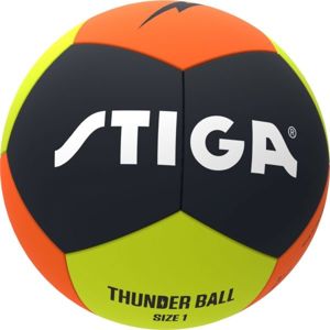 Stiga THUNDER Mini míč, reflexní neon, velikost 1
