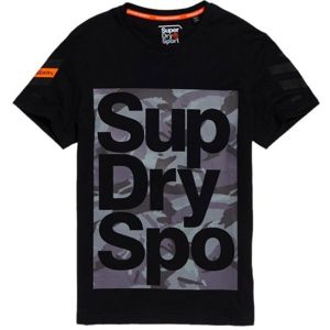 Superdry COMBAT BOXER TEE černá XL - Pánské tričko