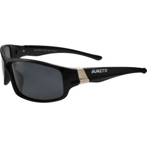Suretti S5519 Sportovní sluneční brýle, černá, velikost UNI