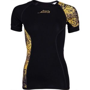 Suspect Animal GOLD ELEGANT Dámské funkční triko, černá, velikost XL