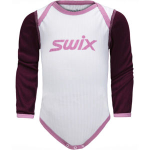 Swix RACEX Dětské funkční body, bílá, velikost 80