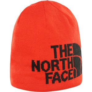 The North Face HIGHLINE BEANIE oranžová UNI - Oboustranná čepice