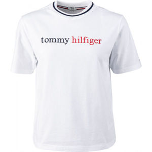 Tommy Hilfiger CN TEE SS LOGO Dámské tričko, šedá, velikost S