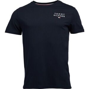 Tommy Hilfiger TH ORIGINAL-CN SS TEE LOGO Pánské tričko, tmavě modrá, velikost