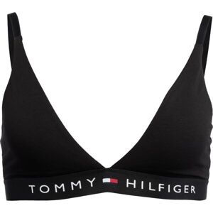 Tommy Hilfiger TH ORIGINAL-UNLINED TRIANGLE Dámská podprsenka, černá, veľkosť L
