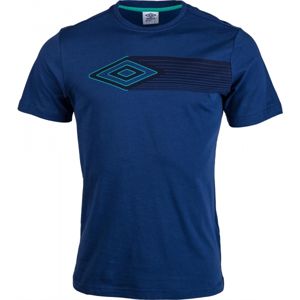 Umbro GRAPHIC TEE 01 modrá XL - Pánské tričko
