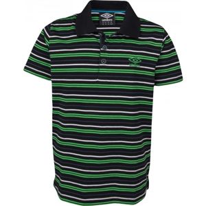 Umbro PERRY zelená 140-146 - Dětské polo tričko