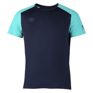 Umbro PRO TRAINING POLY TEE Pánské sportovní triko, tmavě modrá, veľkosť M