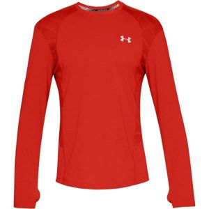 Under Armour UA SWYFT LS TEE červená XL - Pánské běžecké triko