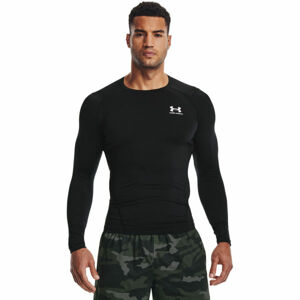 Under Armour HG ARMOUR COMP LS Pánské triko, černá, velikost XL