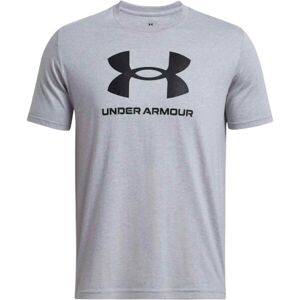 Under Armour SPORTSTYLE Pánské tričko, šedá, veľkosť L