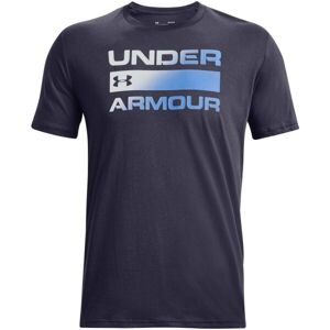 Under Armour TEAM ISSUE WORDMARK Pánské triko, tmavě modrá, veľkosť L