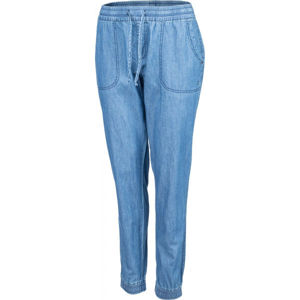 Willard LETYSA Dámské plátěné kalhoty džínového vzhledu, Modrá, velikost M
