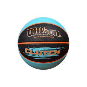 Wilson CLUTCH RBR BSKT BLAQU  7 - Basketbalový míč