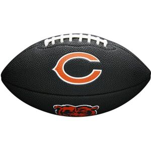 Wilson MINI NFL TEAM SOFT TOUCH FB BL CH Mini míč na americký fotbal, černá, velikost