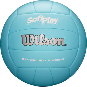 Wilson SOFT PLAY VOLLEYBALL Volejbalový míč, Modrá, velikost