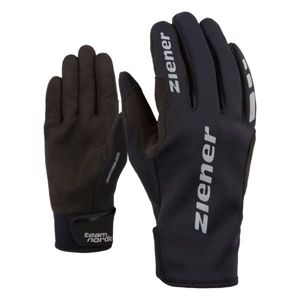 Ziener URS GWS BLACK černá 10 - Běžecké rukavice