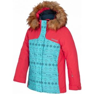 Ziener ASINA RED červená 152 - Dívčí lyžařská bunda
